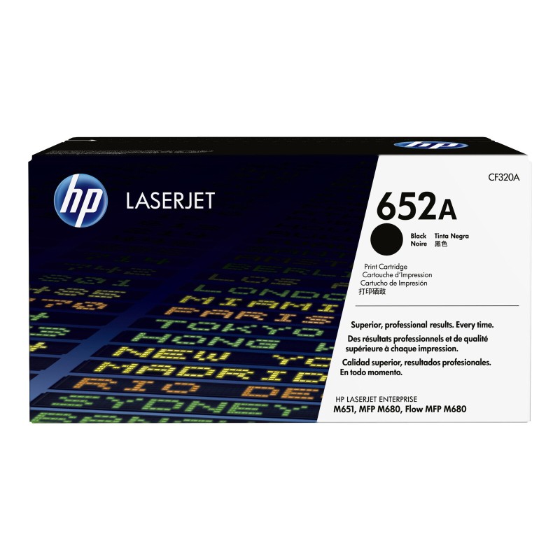 Toner HP 652A (CF320A), črn