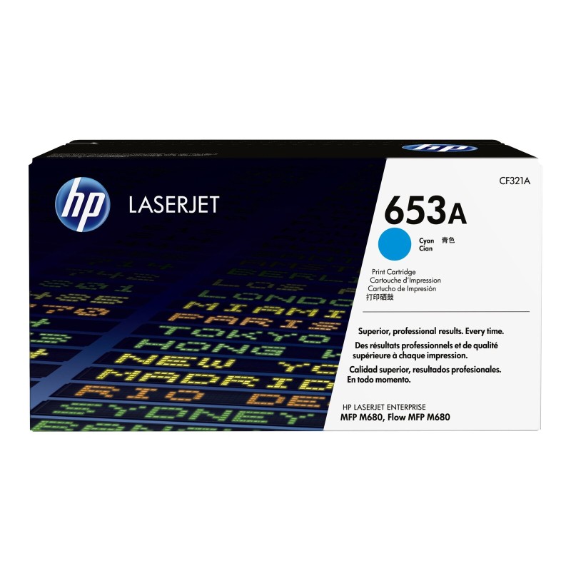 Toner HP 653A (CF321A), cyan