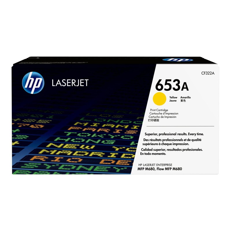 Toner HP 653A (CF322A), yellow