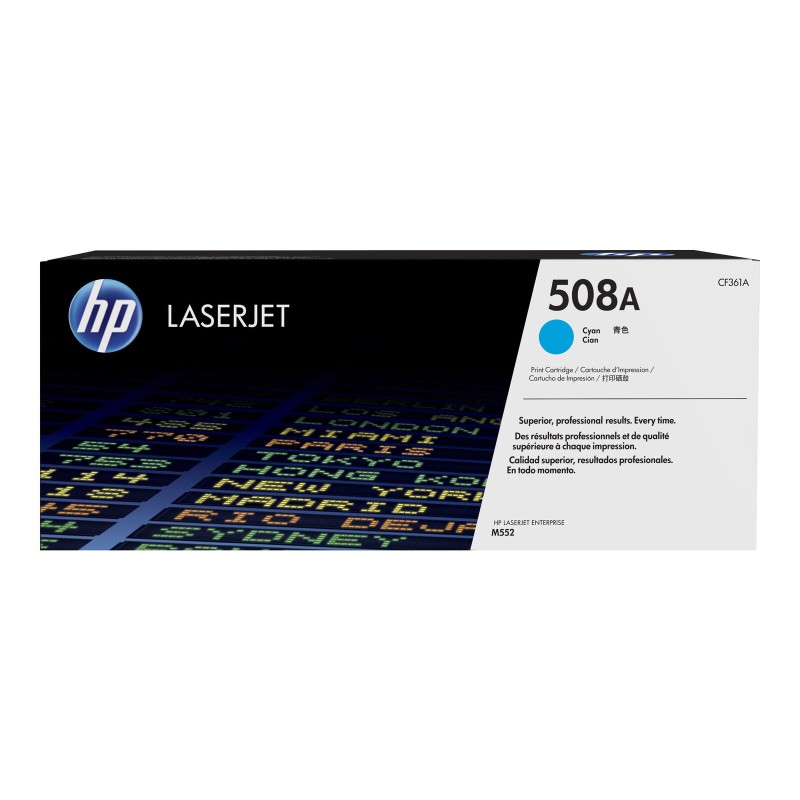 Toner HP 508A, cyan (CF361A)