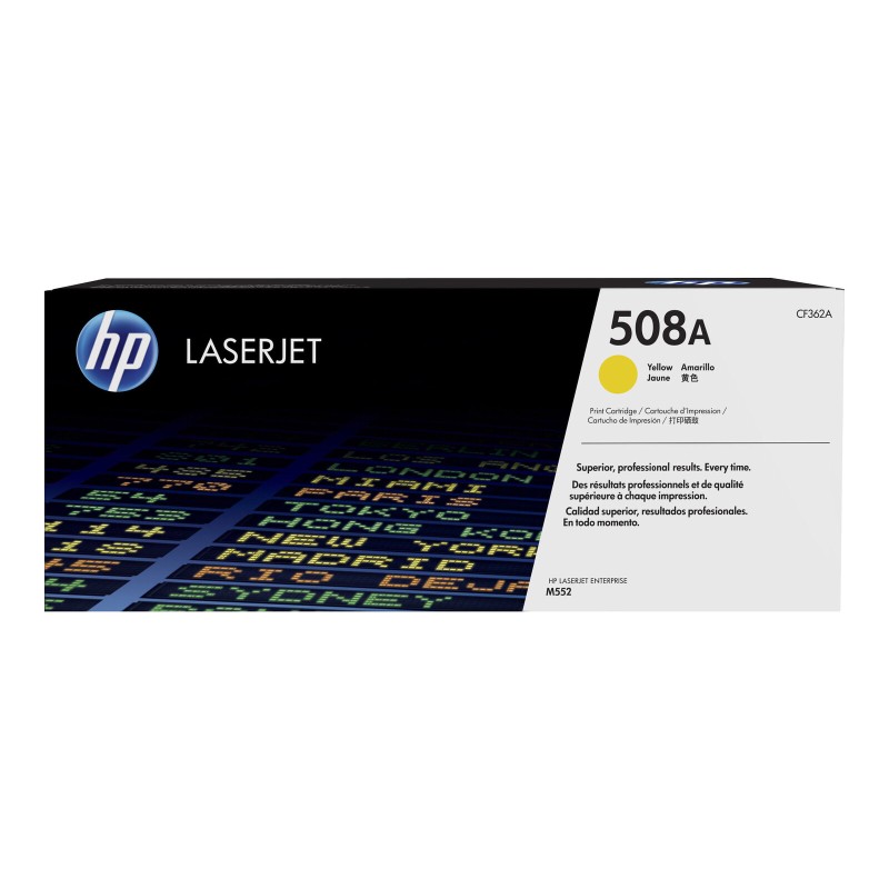 Toner HP 508A, yellow (CF362A)