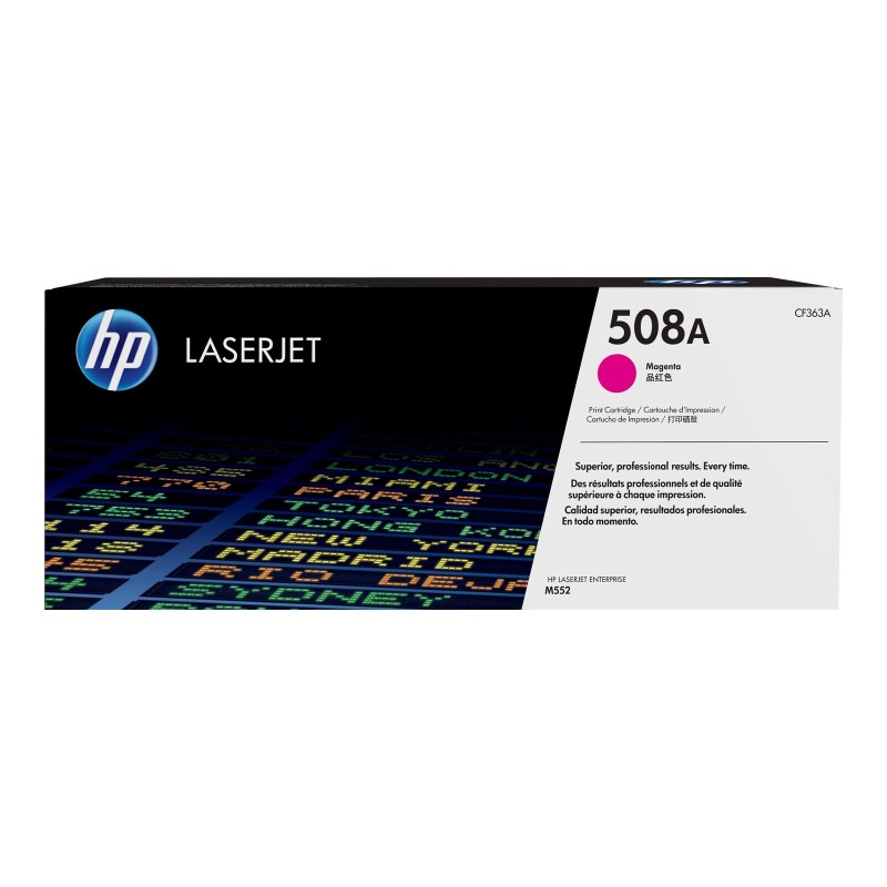 Toner HP 508A, magenta (CF363A)