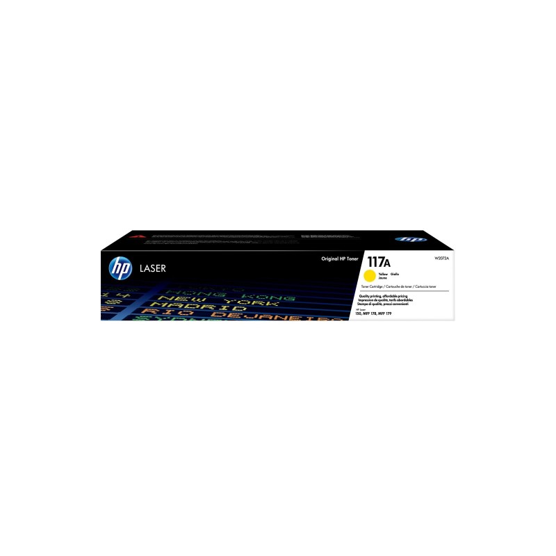 Toner HP 117A rumen, W2072A