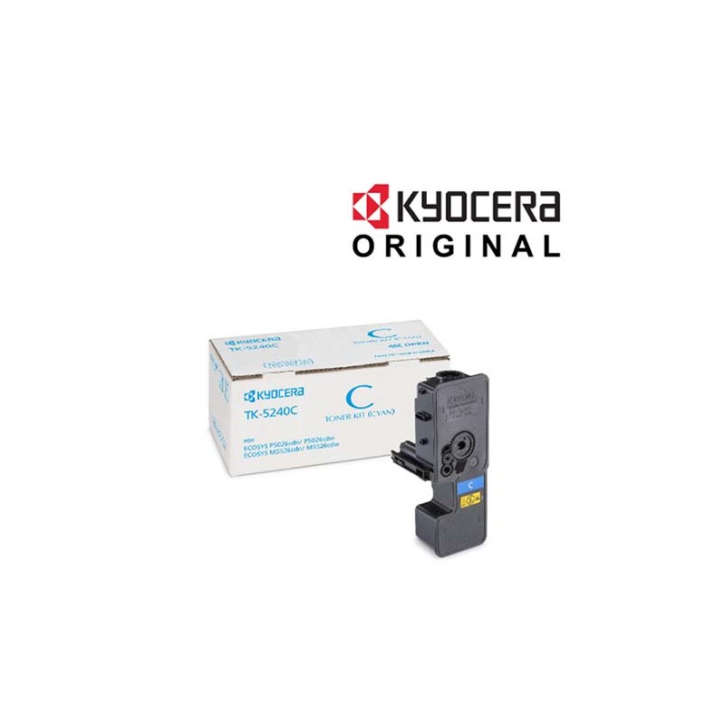 Toner Kyocera TK-5240C, cyan