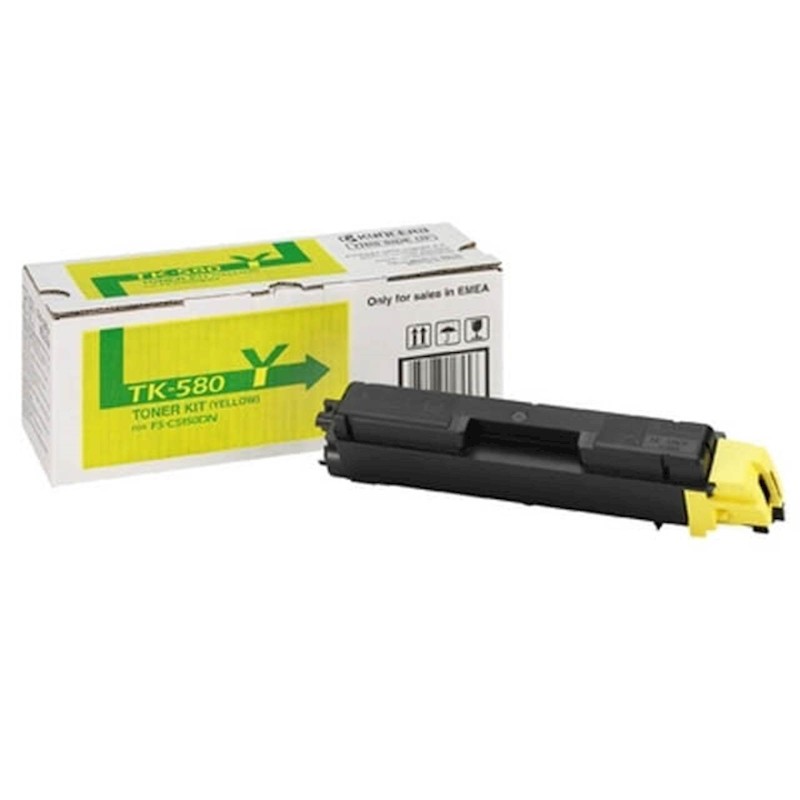 Toner Kyocera TK-580Y, rumen