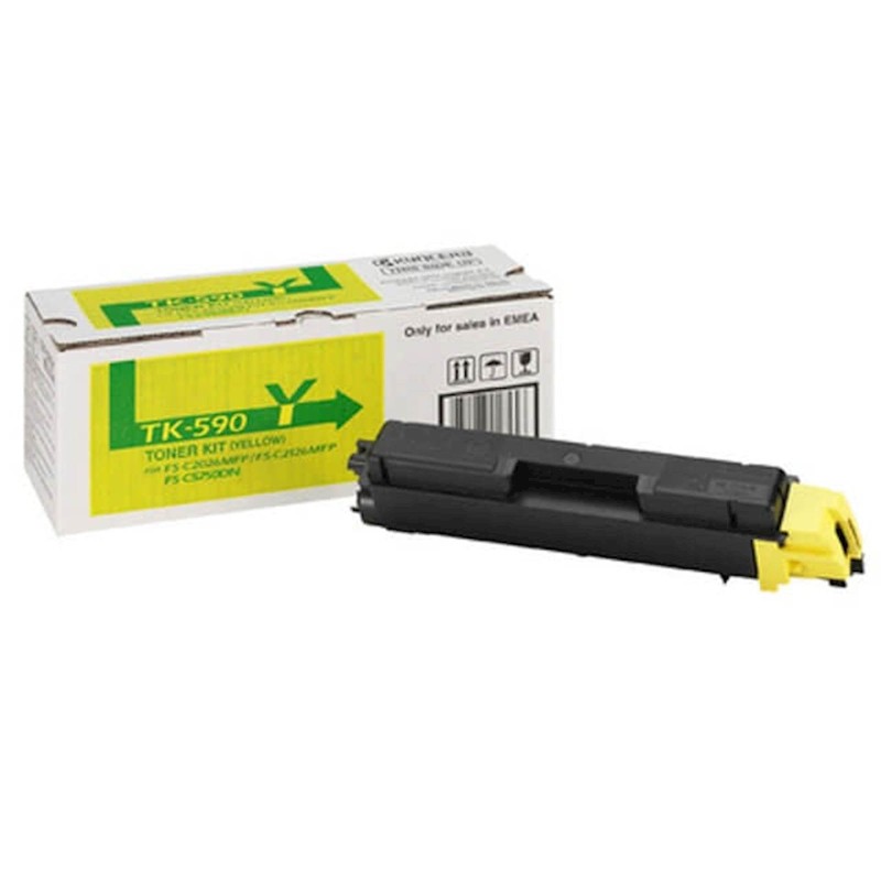 Toner Kyocera TK-590Y, rumen