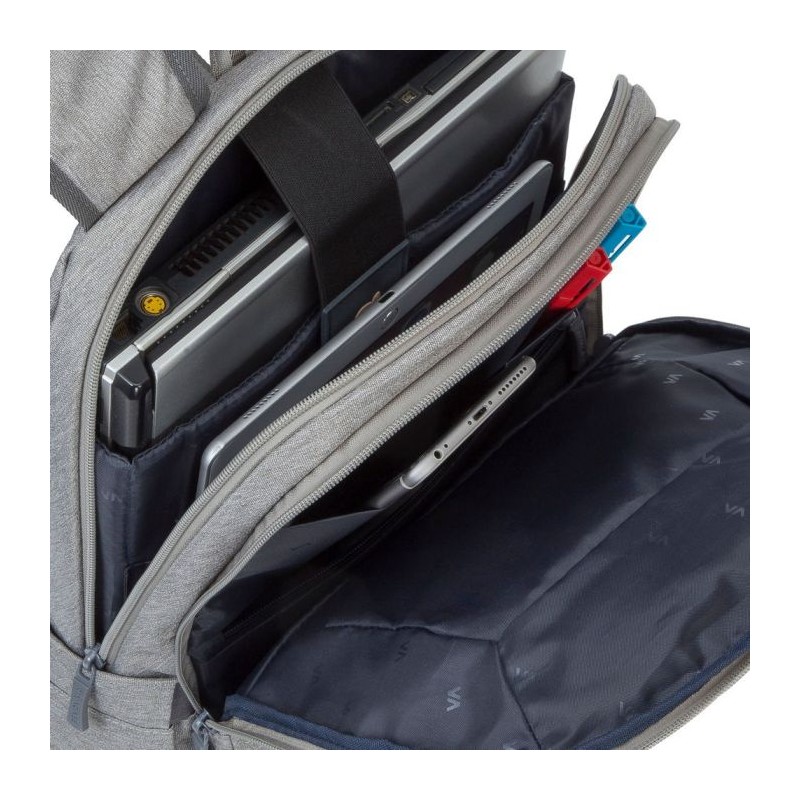 RivaCase nahrbtnik 7760 za računalnik do 15,6 inch - siv