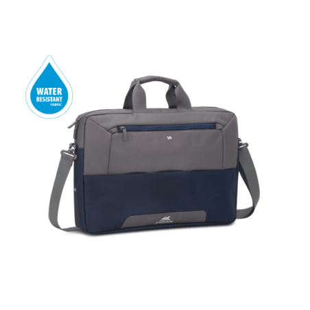 RIVACASE torbica 7757 za prenosnike do 17,3 inch  - sivo moder