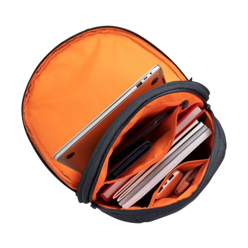 RivaCase nahrbtnik 7723 Galapagos za prenosnike do 14 inch  - temno siv