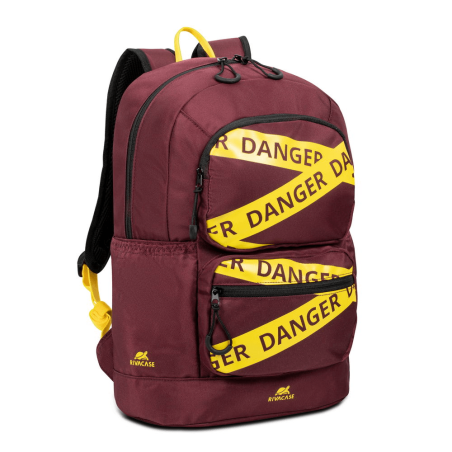 RIVACASE 5421 Erebus vodoodbojni nahrbtnik 14L - bordo rdeč