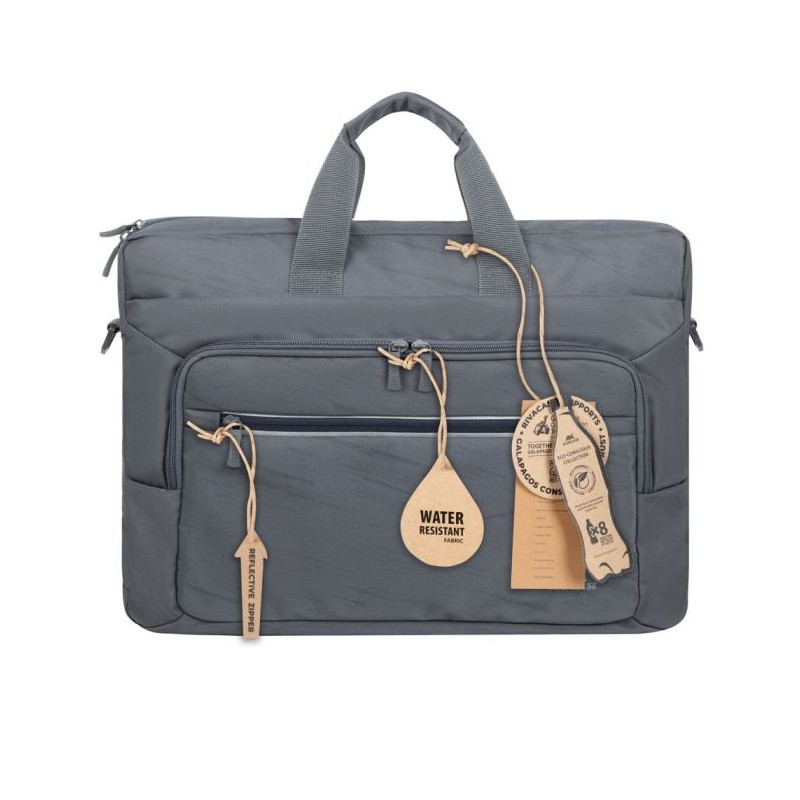 RIVACASE 7531 ECO torba za prenosnik do 16 inch, siva