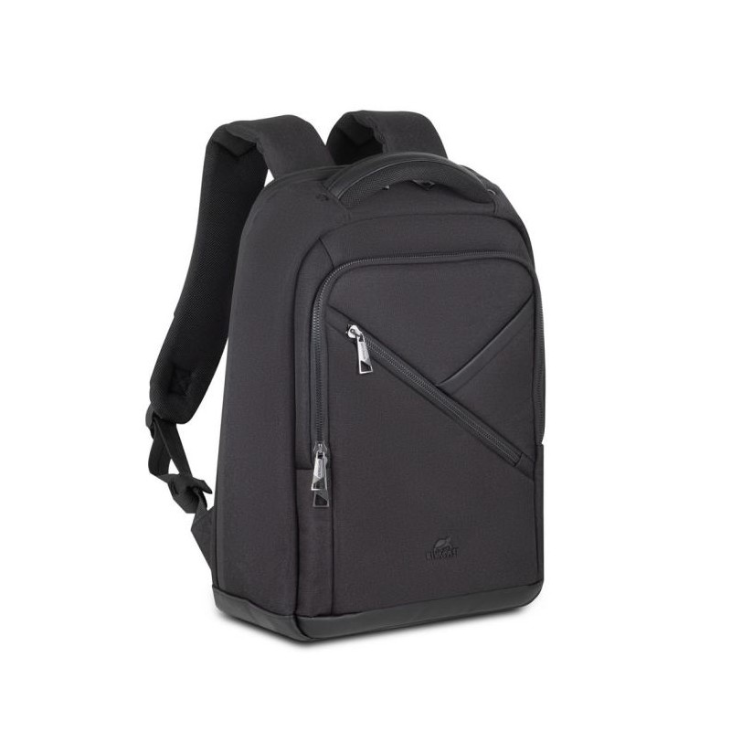 Nahrbtnik za prenosnik RivaCase ECO, za macBook Air 15 in prenosnike do 14", črn