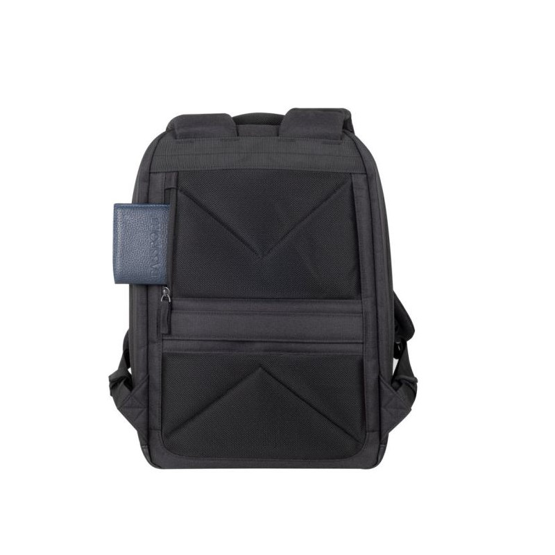 Nahrbtnik za prenosnik RivaCase ECO, za macBook Air 15 in prenosnike do 14", črn