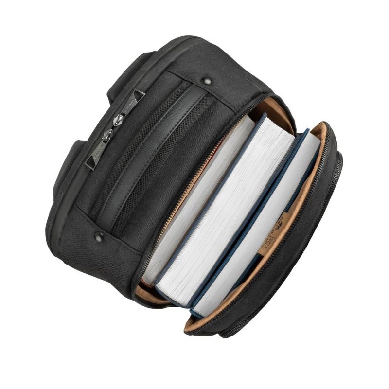 Nahrbtnik za prenosnik RivaCase ECO do 17.3", črn