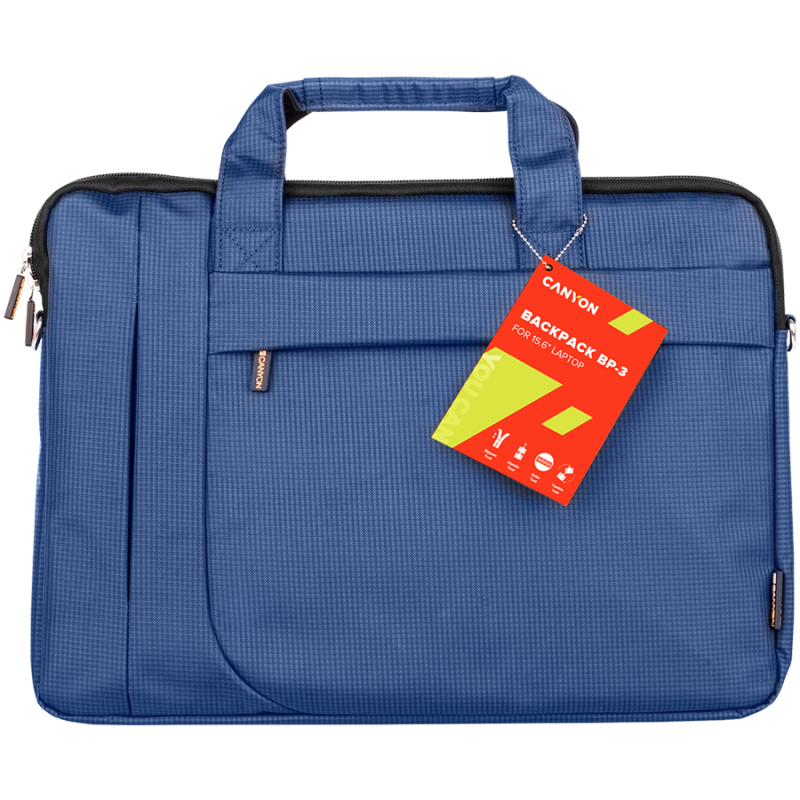 Torba za prenosnik CANYON CNE-CB5BL3, do 15.6, modra