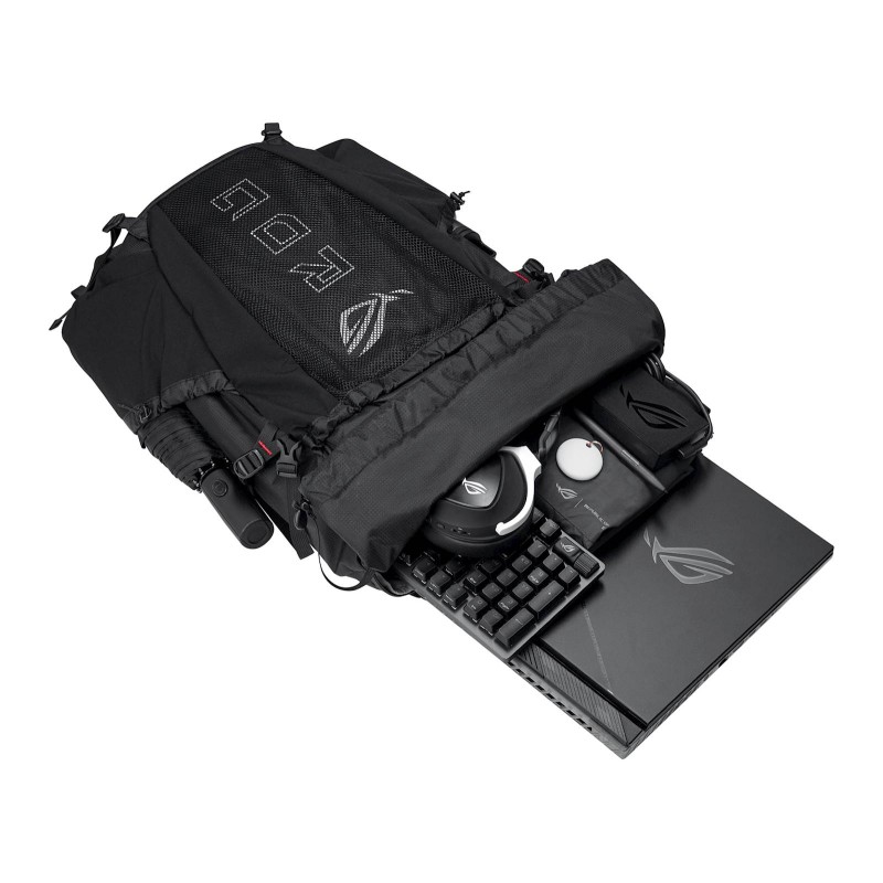 Nahrbtnik za prenosnik ASUS ROG Archer ErgoAir Gaming BP3800, do 18", črn