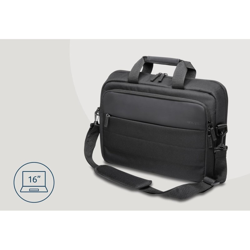 Torba za prenosni računalnik Kensington k60390ww, 16", črna