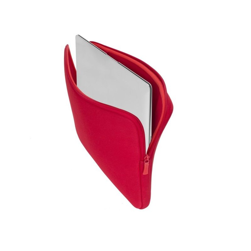 Sleeve torba za prenosnik RivaCase 5124, 13.3-14, rdeča