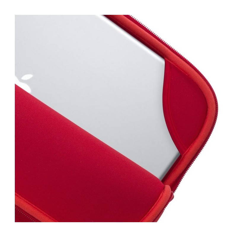 Sleeve torba za prenosnik RivaCase 5124, 13.3-14, rdeča