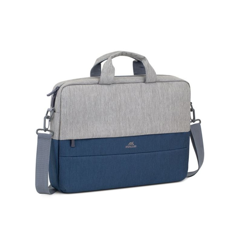 Torba za prenosnik RivaCase 7532, do 15.6, sivo-modra