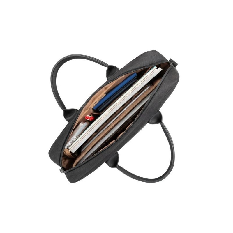 Torba za prenosnik RivaCase ECO 8124, do 14, črna