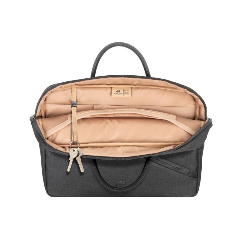 Torba za prenosnik RivaCase ECO 8124, do 14, črna