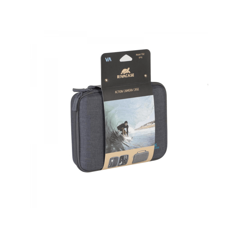 Torba RivaCase 7512 za športne kamere (GoPro) - siva