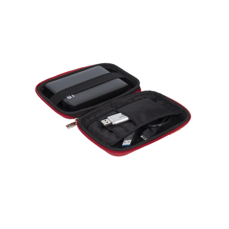RivaCase rdeči etui za disk HDD 9101