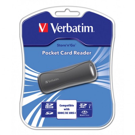Čitalec kartic USB 2.0 Verbatim pocket 97709