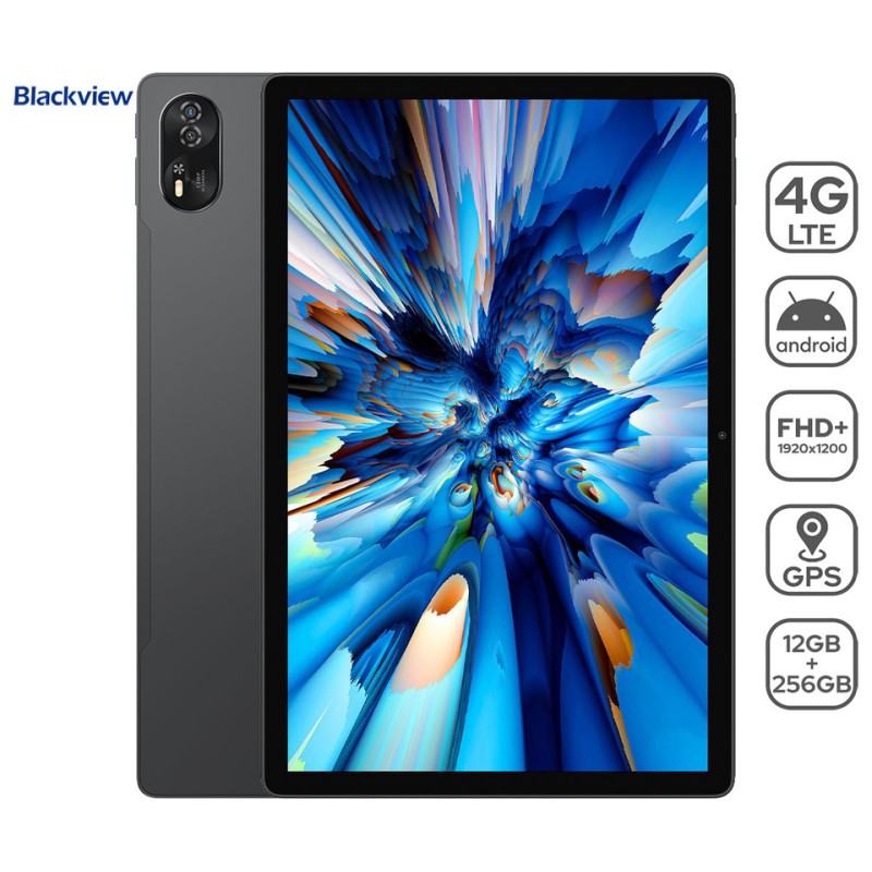 Blackview MEGA 8 LTE, 12GB, 256GB + ovitek in zaščitno steklo, siv