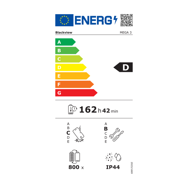 Tablični računalnik Blackview MEGA 3, LTE, 12GB, 256GB, modra