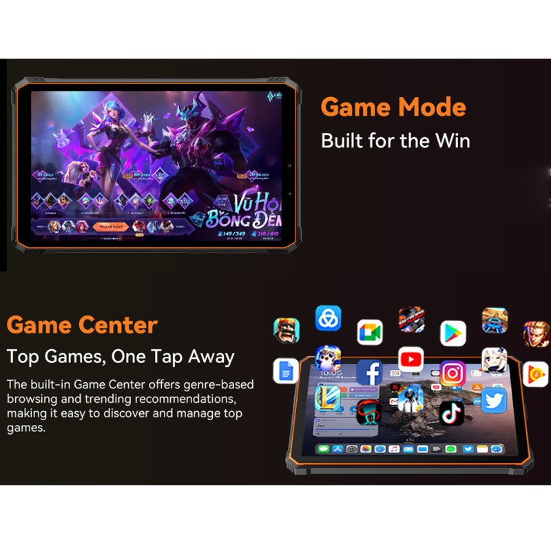 Tablični računalnik Blackview Active 5, LTE, 8GB, 128GB, črna