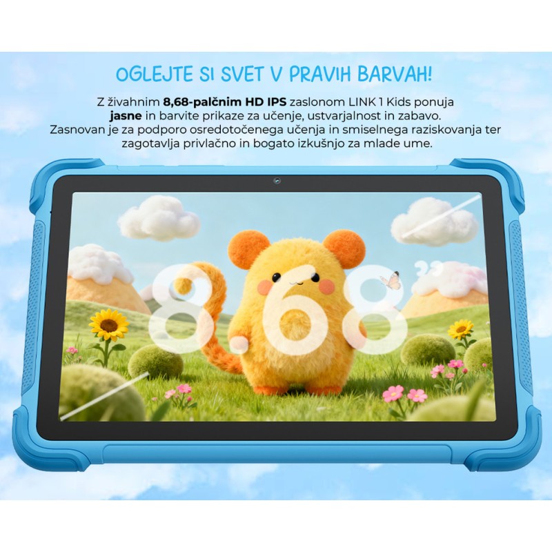 Tablični računalnik Blackview LINK 1 KIDS, 4GB, 64GB, moder