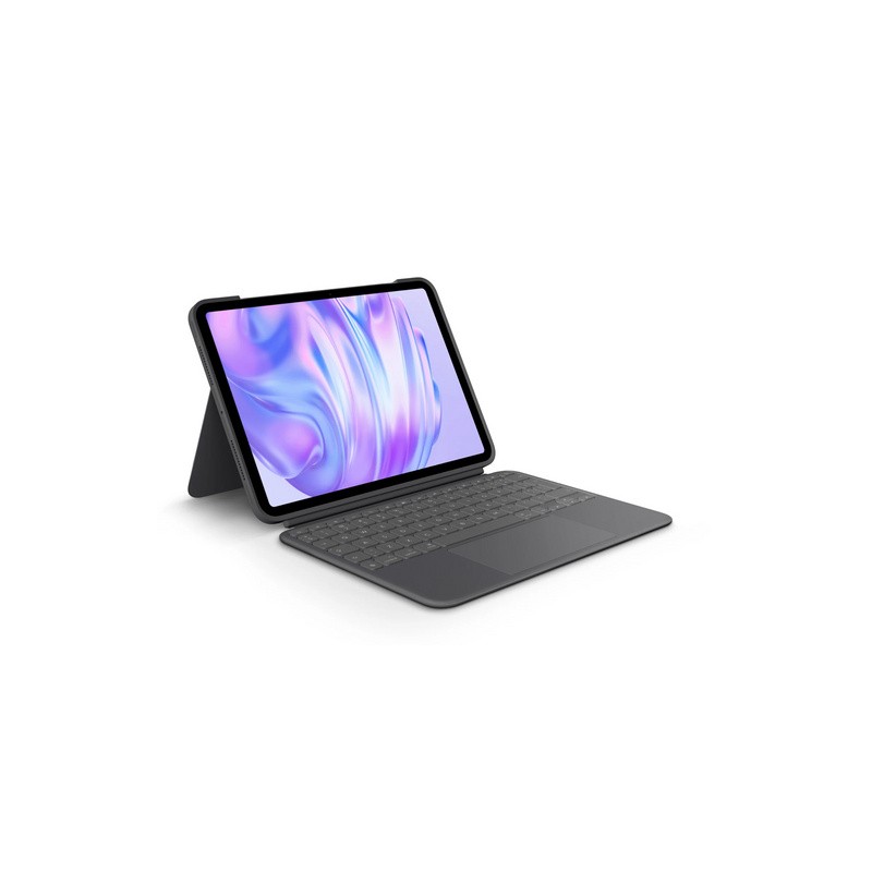 Ovitek s tipkovnico Logitech Combo Touch za iPad Pro 11, M4, grafitni, SLO g.