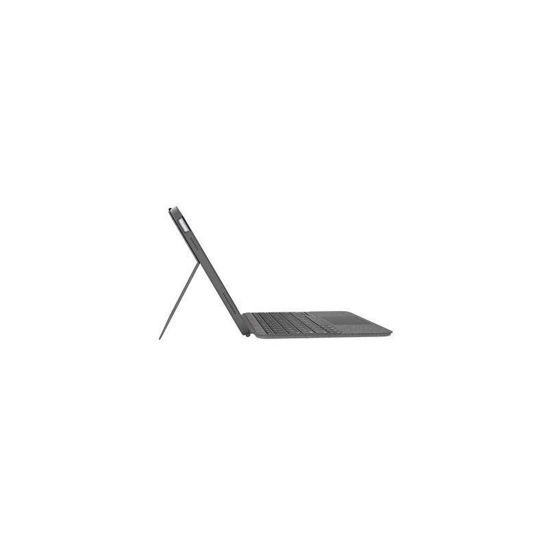 Ovitek s tipkovnico Logitech Combo Touch za iPad (10th gen.), siv, Slo g