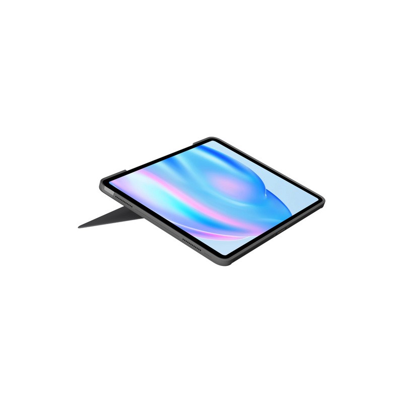 Ovitek s tipkovnico Logitech Combo Touch za iPad Air 13, M2, siv, Slo g.