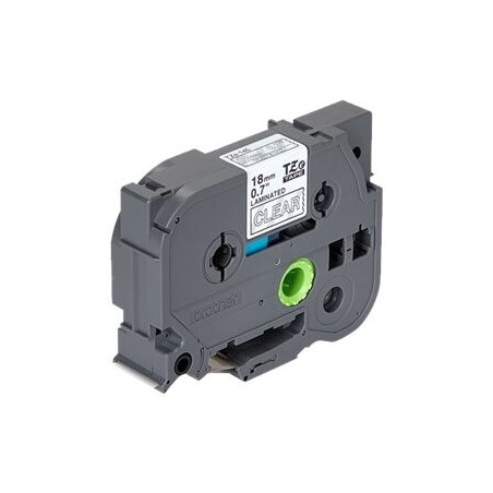 Laminiran trak Brother TZE-145, bela na prozornem, 18mm