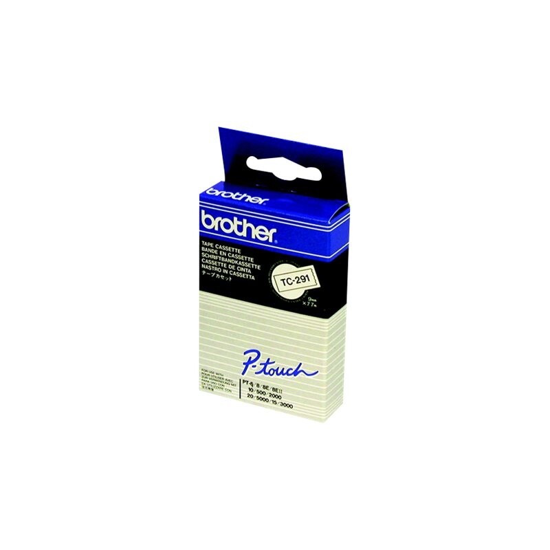 Laminirani trak Brother TZE-S651, črno-rumen