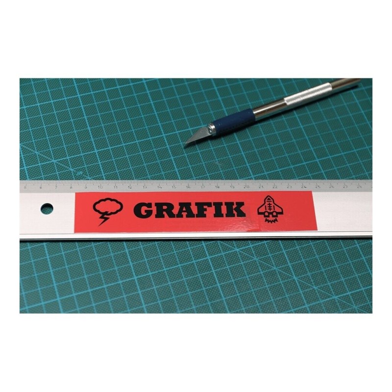 Laminirani trak BROTHER TZE-461, črn/rdeč, 36mm