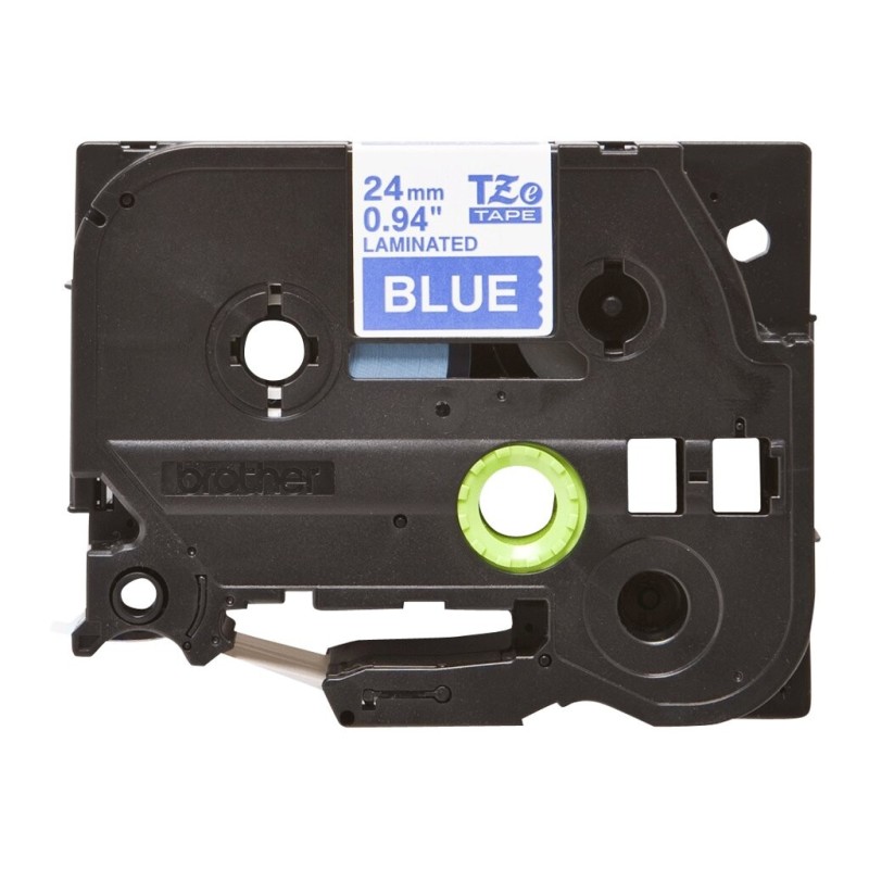 Laminirani trak BROTHER TZE555, bel/moder, 24mm