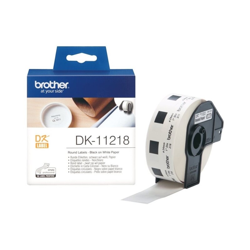 Nalepke BROTEHR DK 11218, 24mm x 24mm x 1000