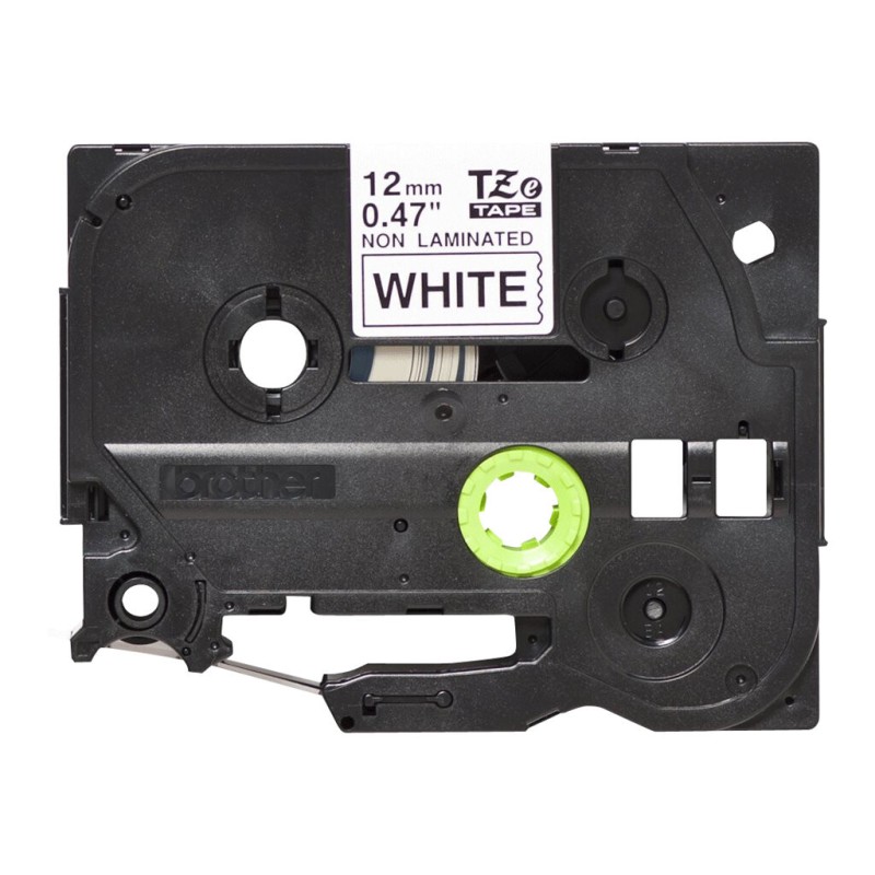 Brother trak TZ-N231/ TZe-N231, bel/črn, 12mm, nelaminiran