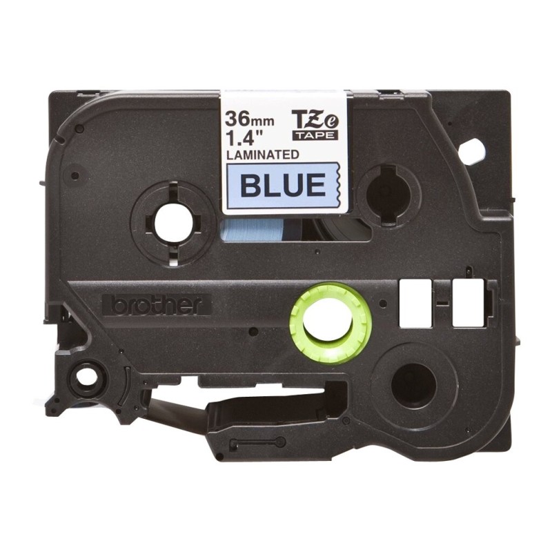 Brother TZE-561 črn/moder trak za PT 36mm, TZE561