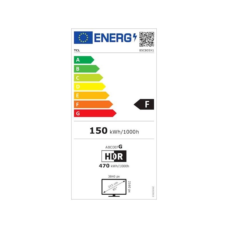 Televizor Mini LED QLED TCL 85C805