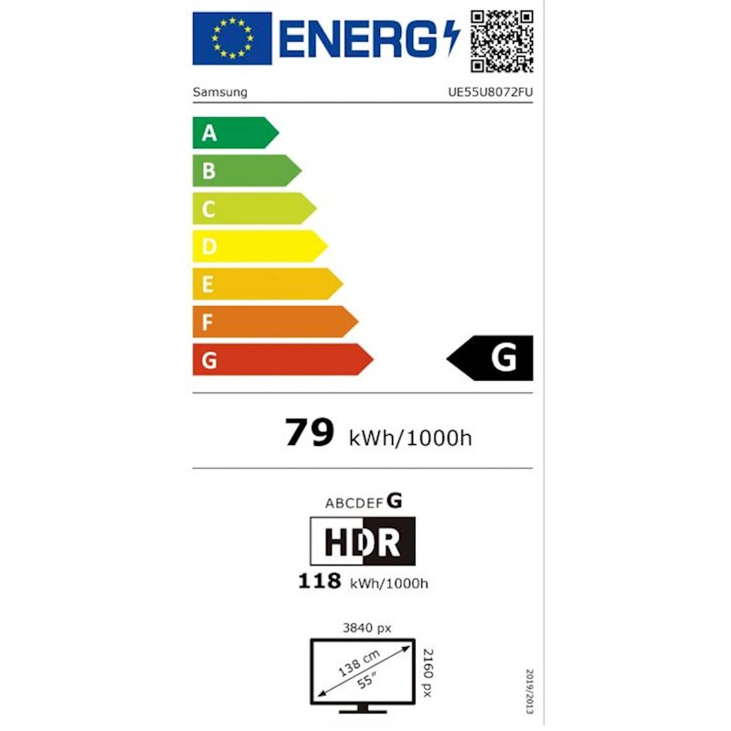 Televizor SAMSUNG TV UE55U8072FUXXH