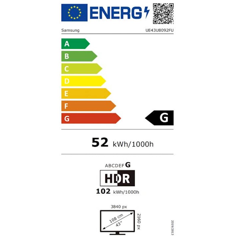 Televizor SAMSUNG 43U8092F