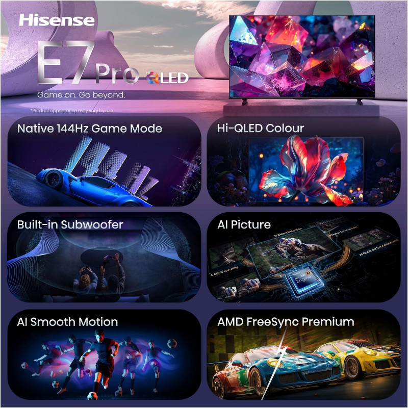 Televizor HiSense 50E7S Pro