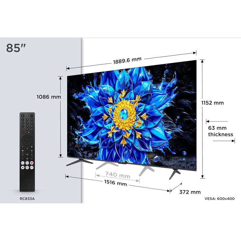 Televizor TCL 85P8L