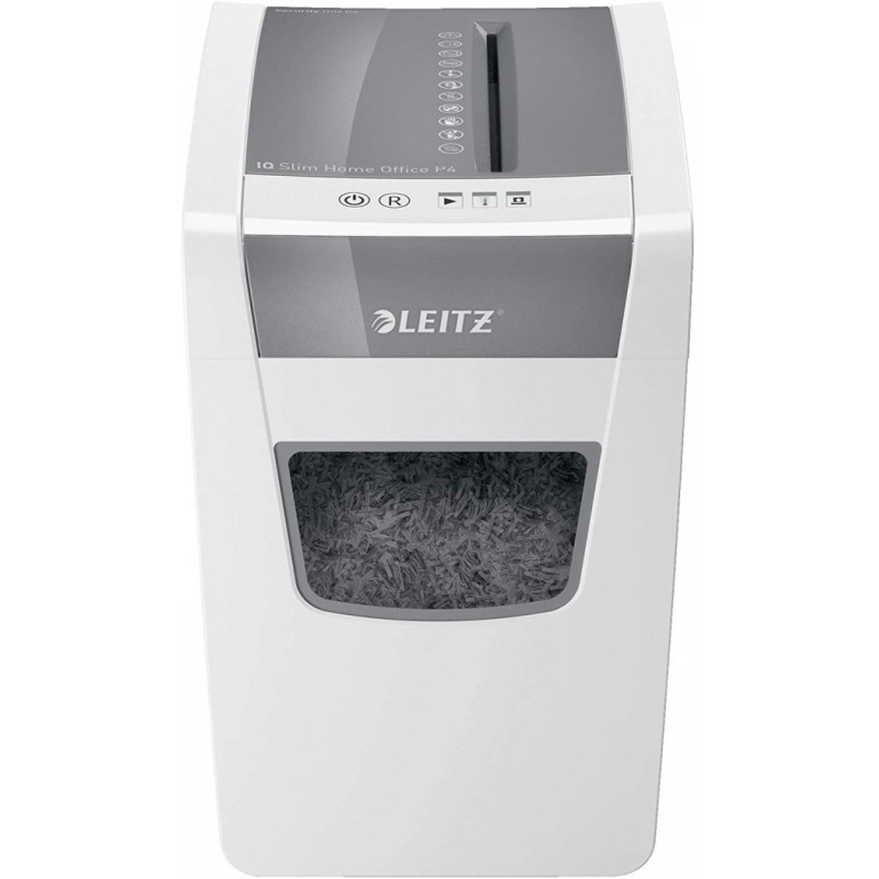 Uničevalec dokumentov leitz iq home slim 4x28 10-listni p4 80010000