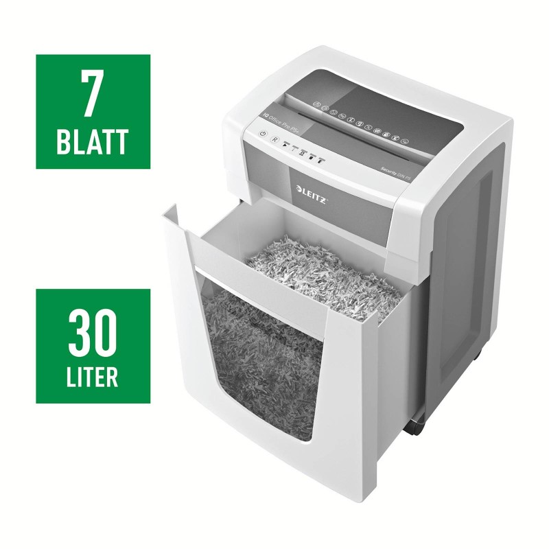 Uničevalec dokumentov leitz iq office pro 2x5 7-listni p5 80040000